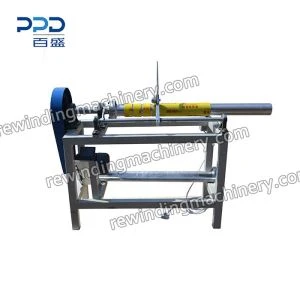 Machine de découpe manuelle de noyau de papier